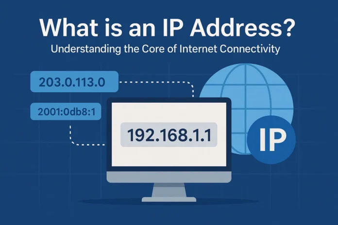 IP address world map visualization – IP address traffic paths